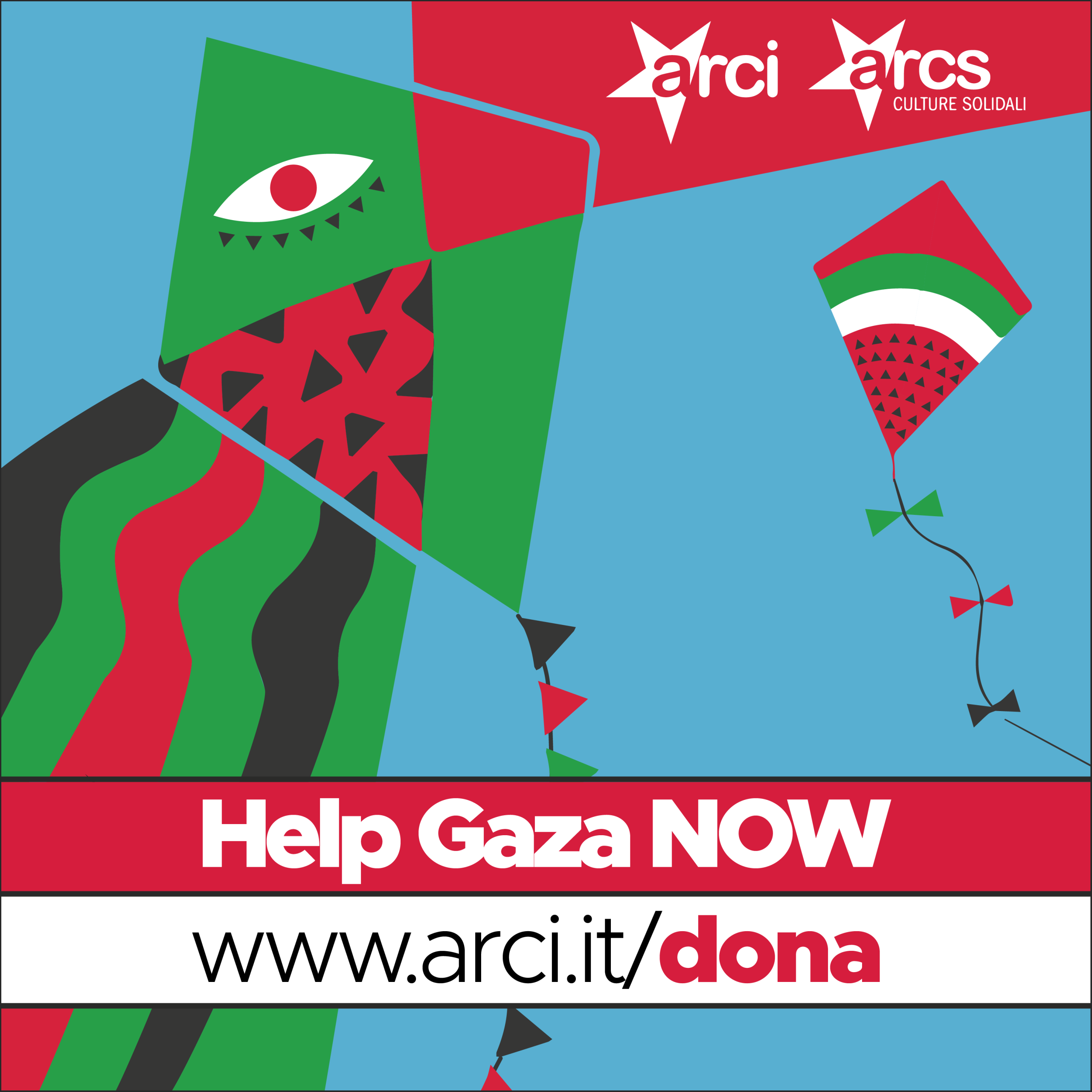 Letture, musiche e immagini per Gaza – serata di solidarietà