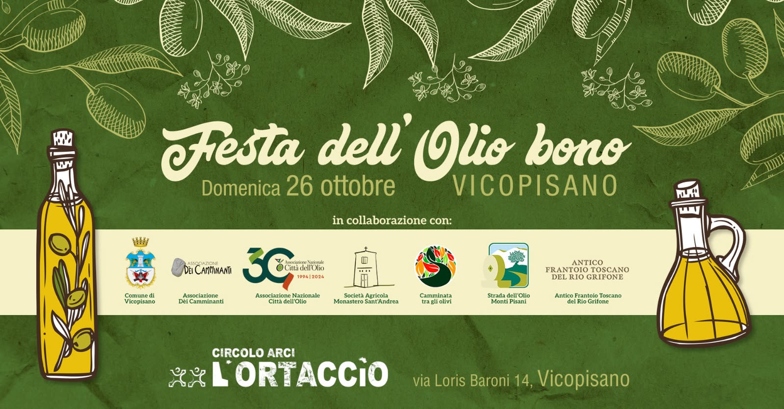 Festa dell’Olio Bòno, una giornata dedicata all’extravergine di oliva